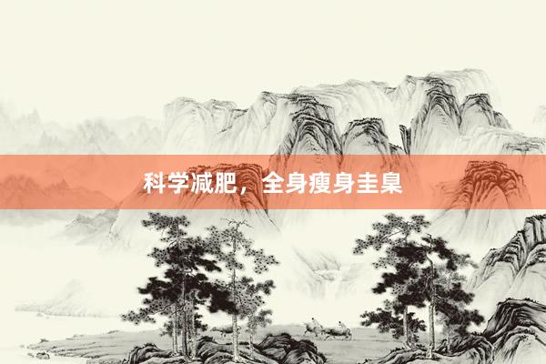 科学减肥,全身瘦身圭臬